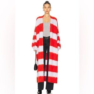 Free People Mantra Cardi in Poppy Ice Combo